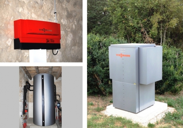 Pompe a chaleur air eau haute temperature viessmann