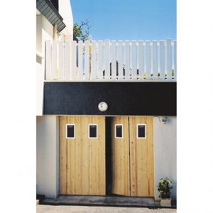 Porte de garage coulissante ouest fermeture