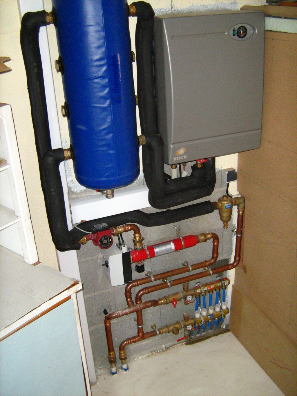 Pompe à chaleur air eau rotex
