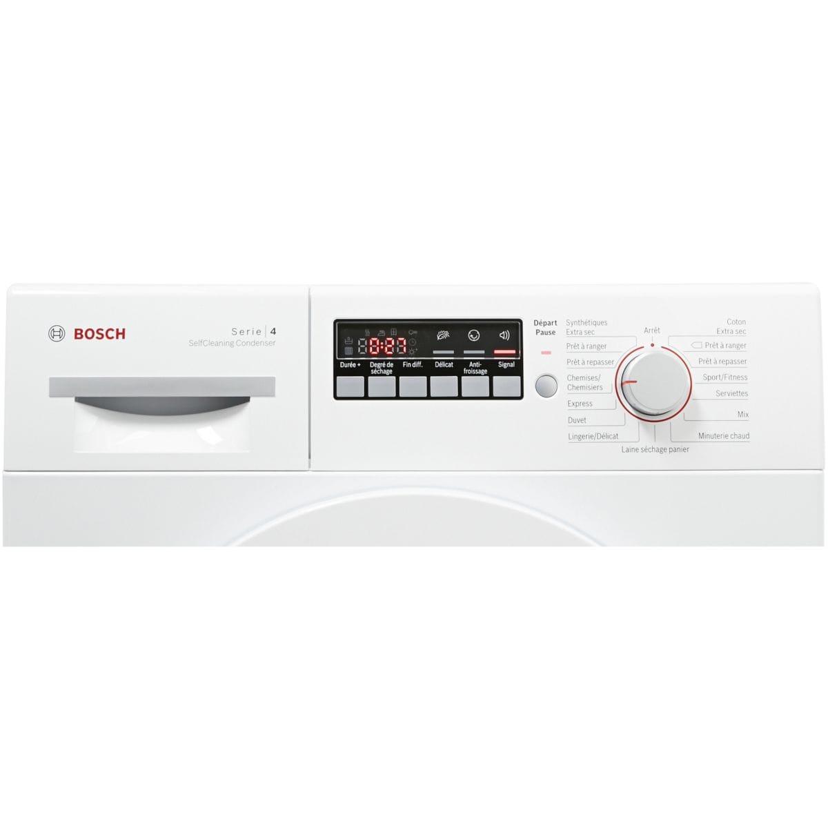 Sèche linge pompe à chaleur bosch wtw84260 ff