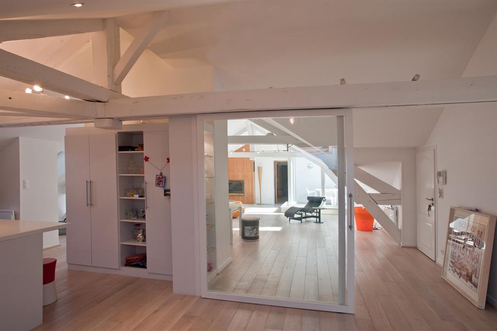 Cloison amovible pour combles