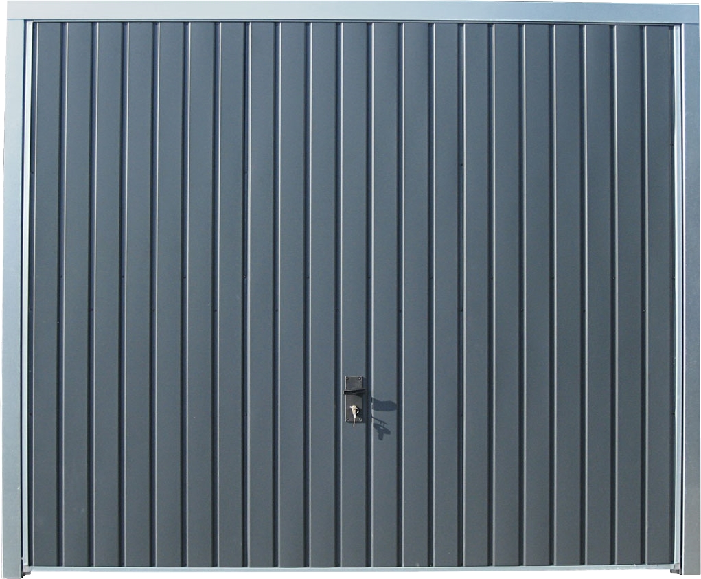 Porte de garage coulissante en pvc d'occasion
