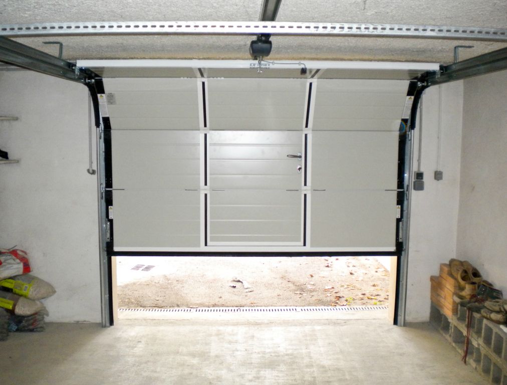 Montage porte de garage sectionnelle brico depot