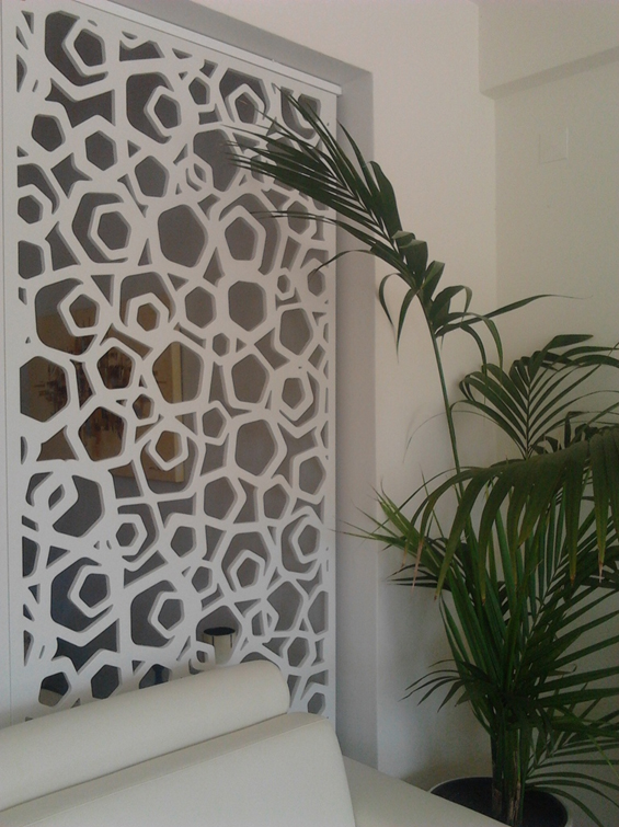 Panneau ajoure interieur