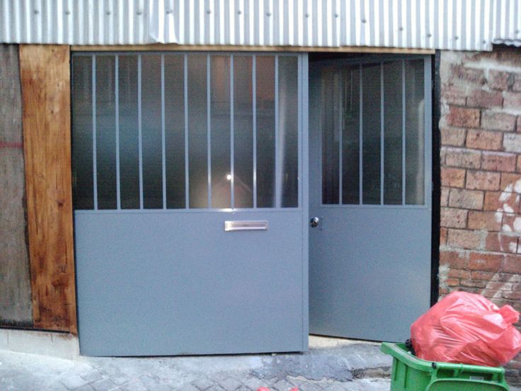 Porte de garage originale