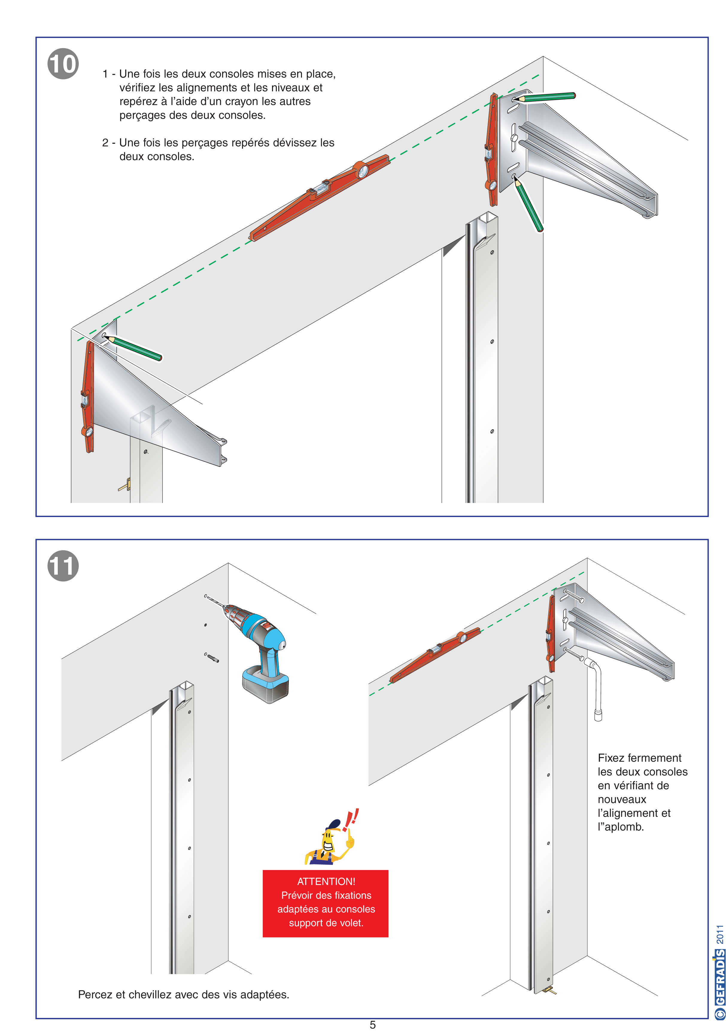 Monter une porte de garage enroulable