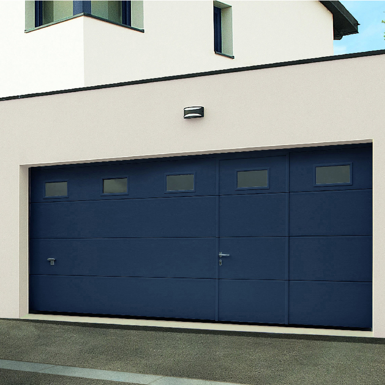 Porte de garage pvc lapeyre