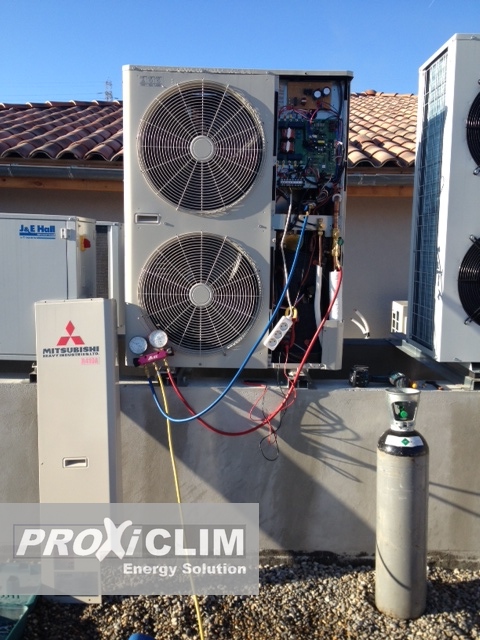Dépannage pompe à chaleur mitsubishi