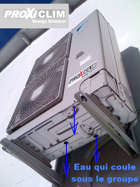 Pompe a chaleur daikin se met en securite