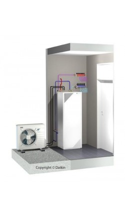 Pompe a chaleur haute temperature daikin 11kw