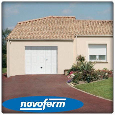 Porte de garage basculante isolée novoferm