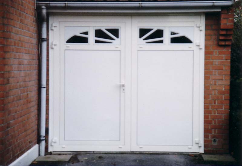 Porte de garage deux vantaux