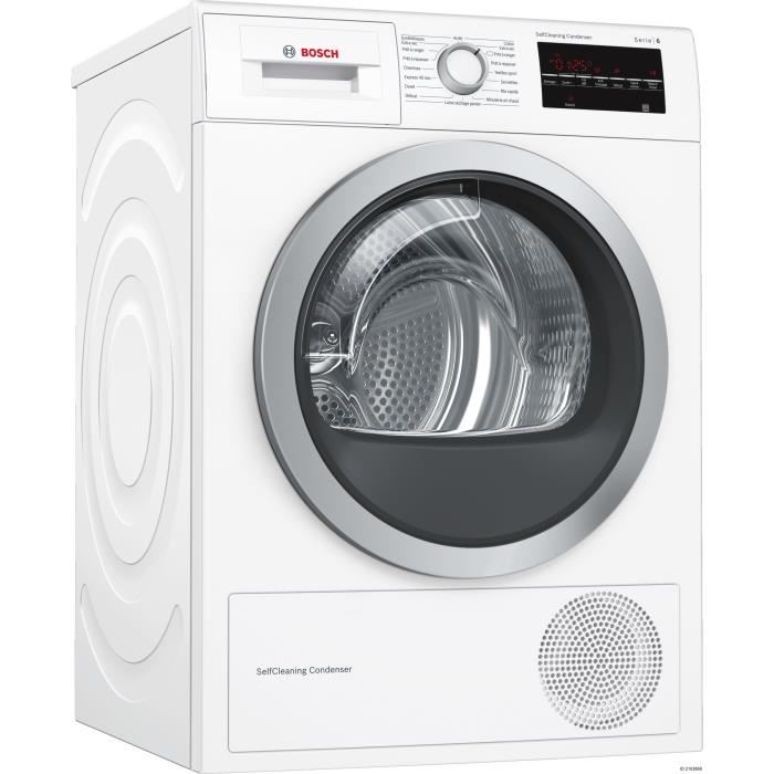 Sèche linge 9 kgs pompe à chaleur
