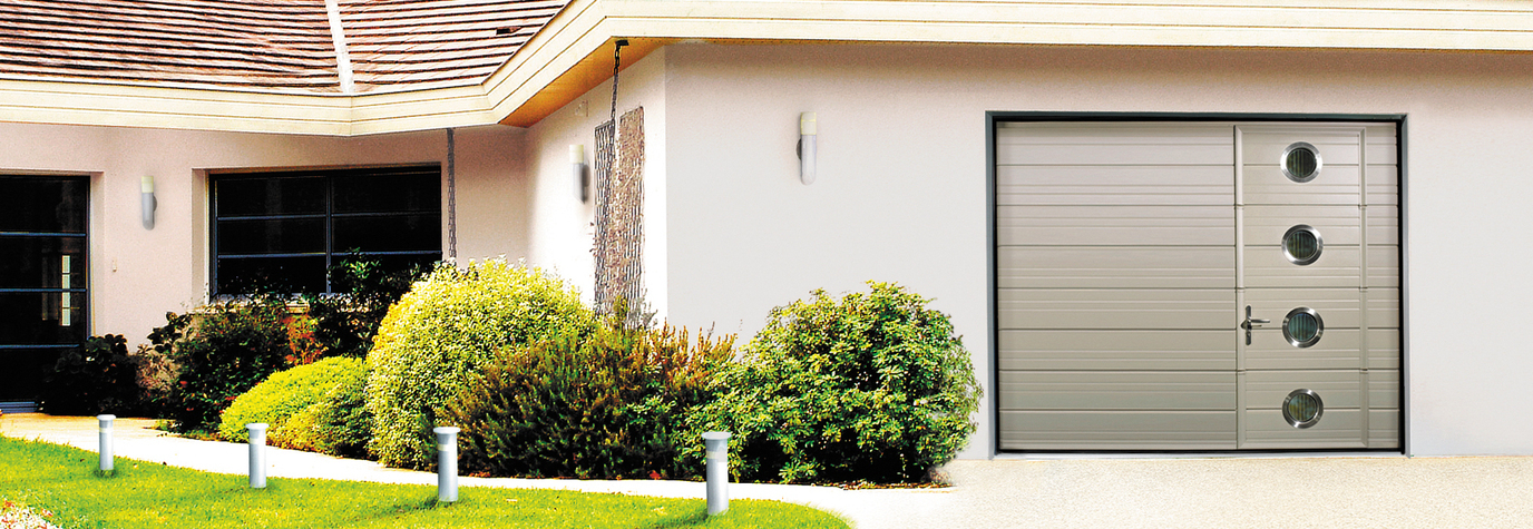 Porte de garage automatique sur mesure