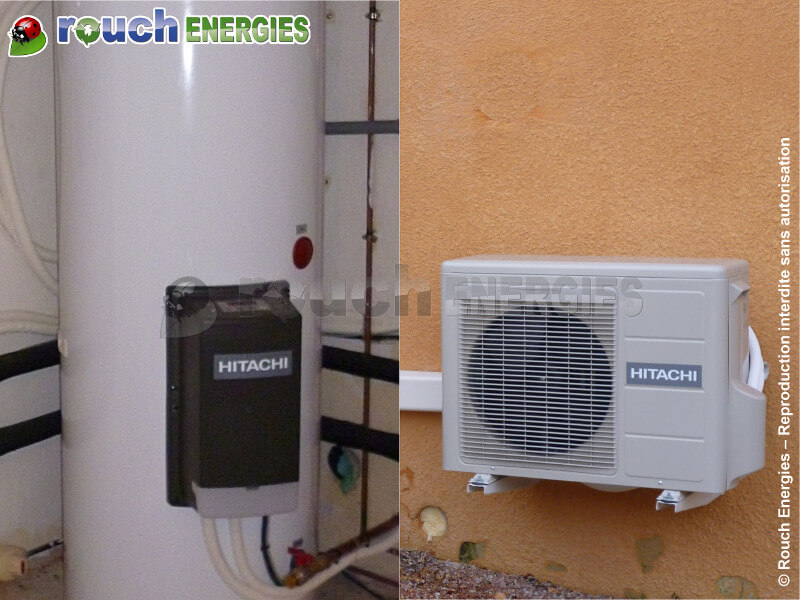 Compresseur pompe à chaleur hitachi