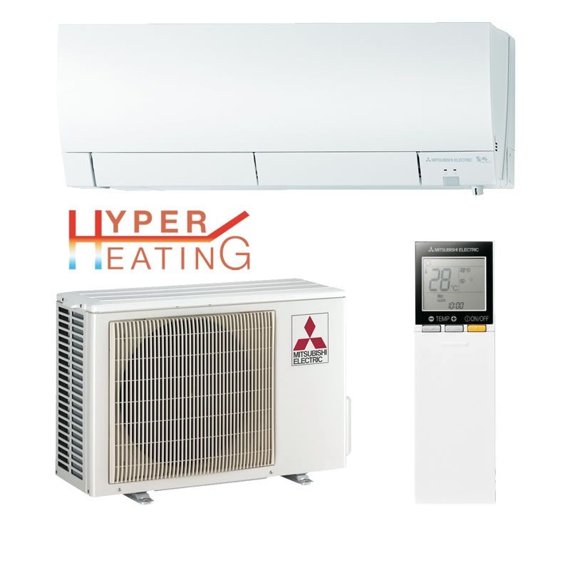 Pompe a chaleur air air mitsubishi hyper heating