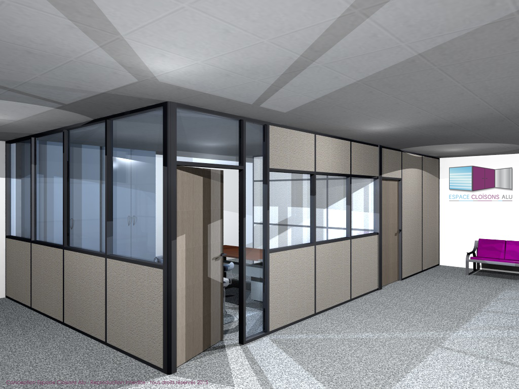 Cloison amovible brico plan it
