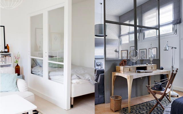 Cloison amovible studio