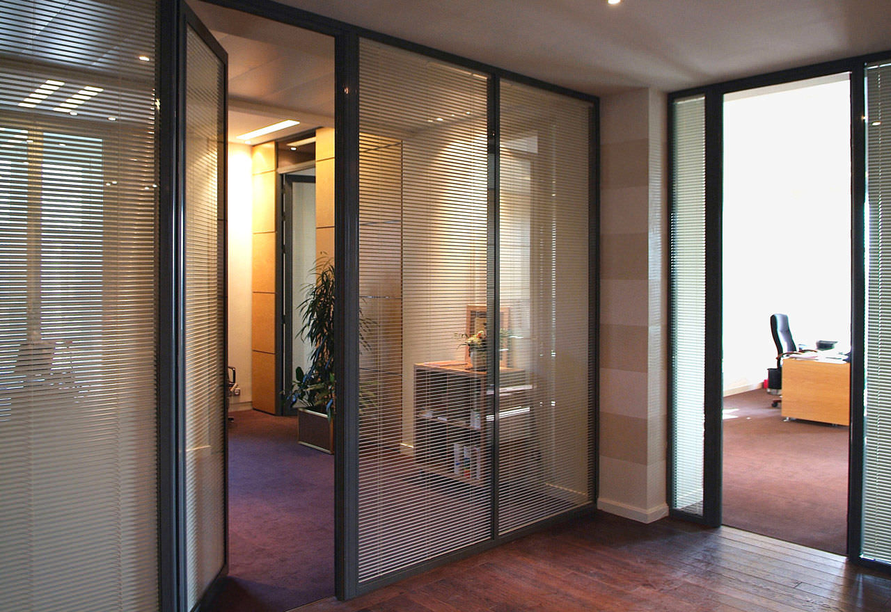 Cloison amovible en verre prix