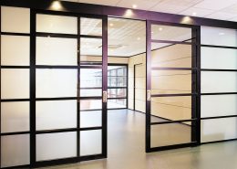 Cloison amovible porte