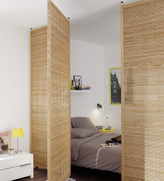 Cloison amovible salon chambre