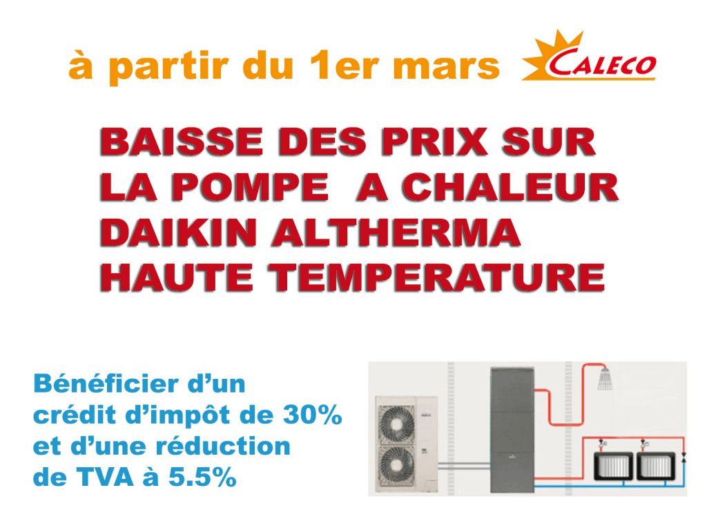 Cout pac air eau