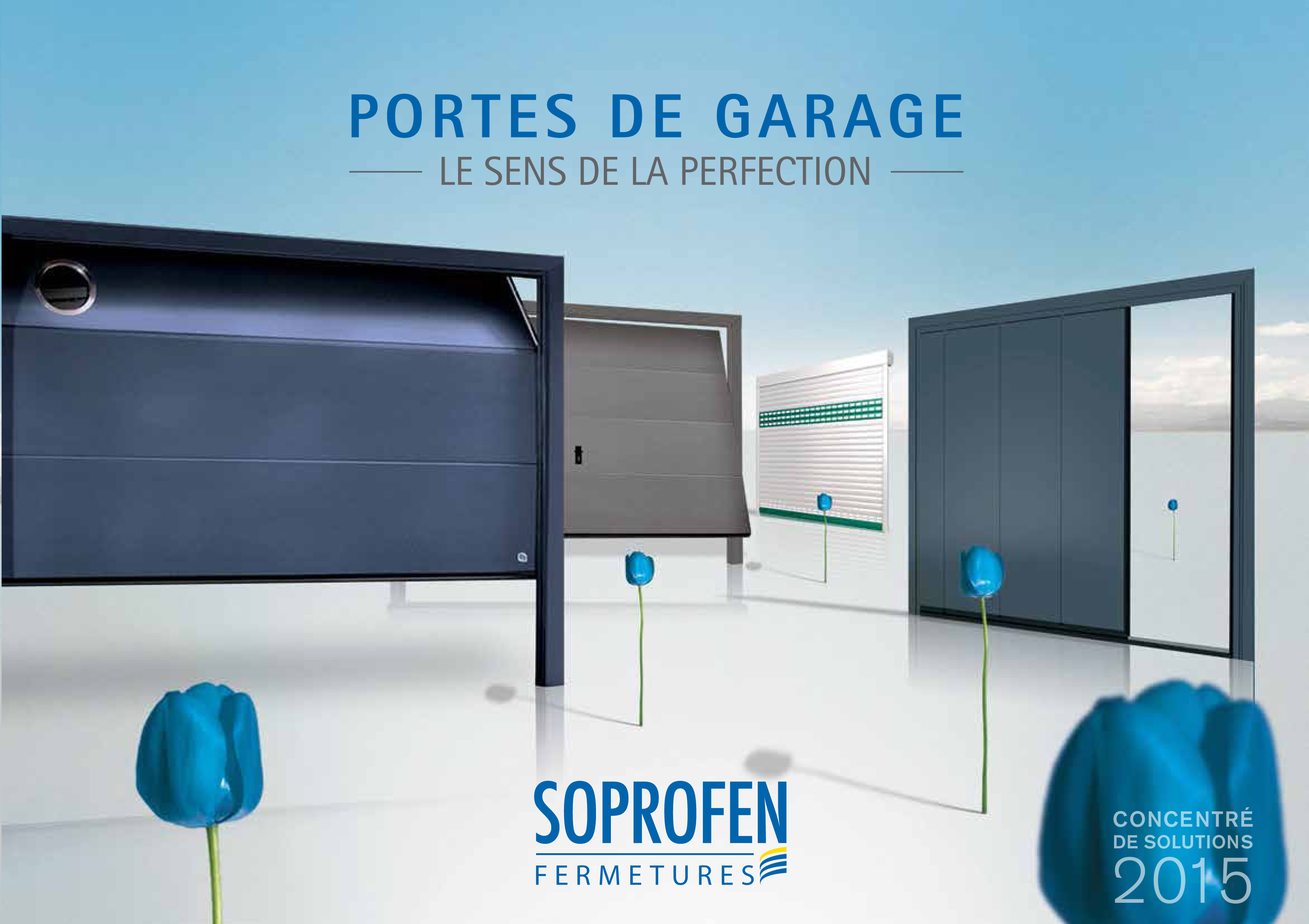 Porte de garage sectionnelle soprofen