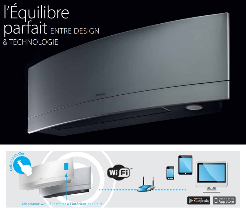 Pompe a chaleur daikin wifi
