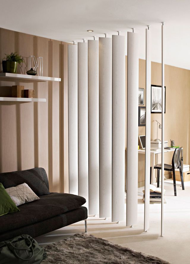 Cloison lame orientable