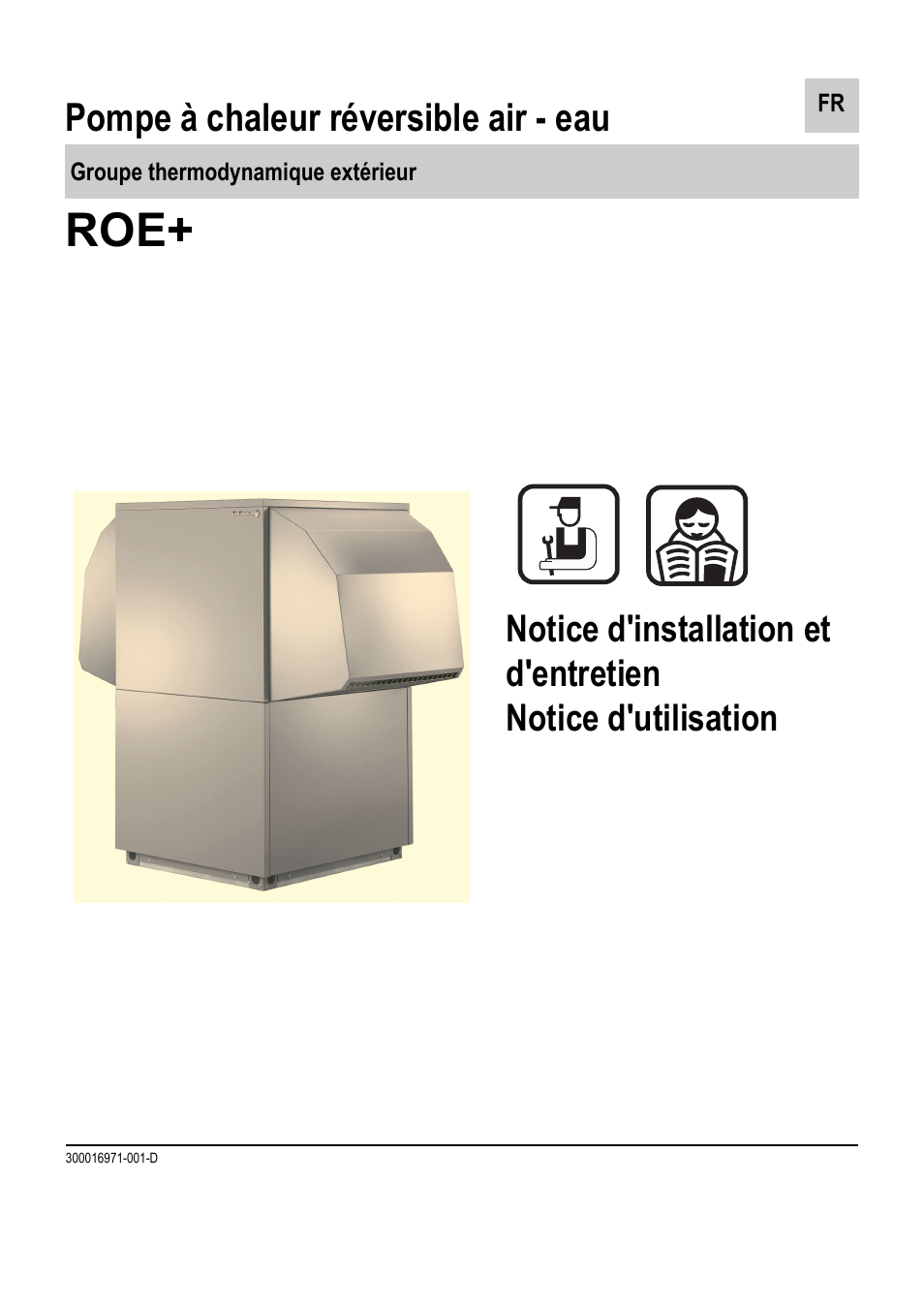 Pompe à chaleur de dietrich roe ii
