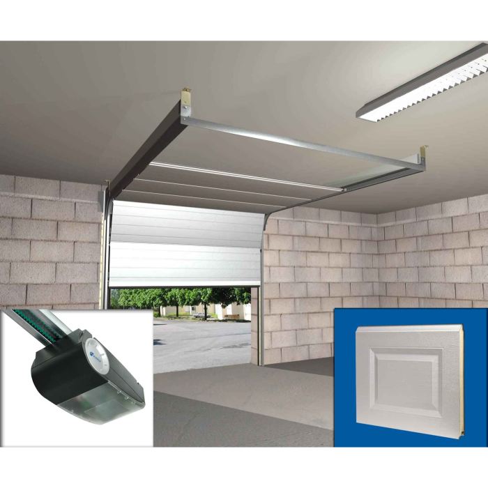 Moteur pour porte de garage sectionnelle pas cher