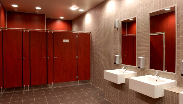 Cloison amovible toilette