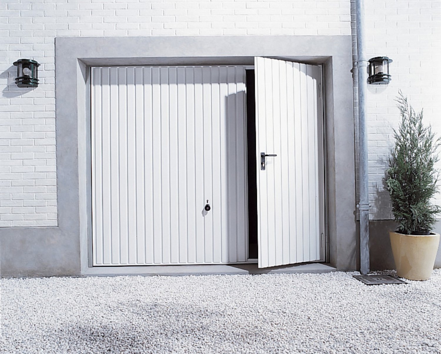 Castorama porte de garage basculante avec portillon
