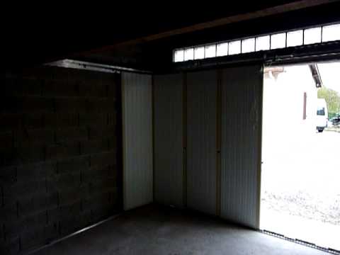 Porte de garage coulissante 6m
