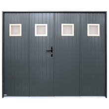 Prix porte de garage 4 vantaux aluminium