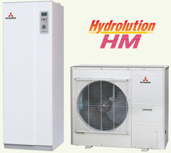 Pompe a chaleur air eau mitsubishi heavy