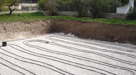 Pompe à chaleur géothermique installation