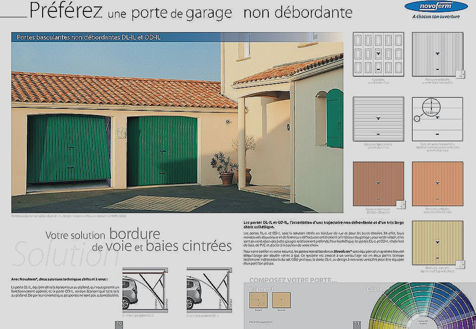 Porte de garage noviso prix