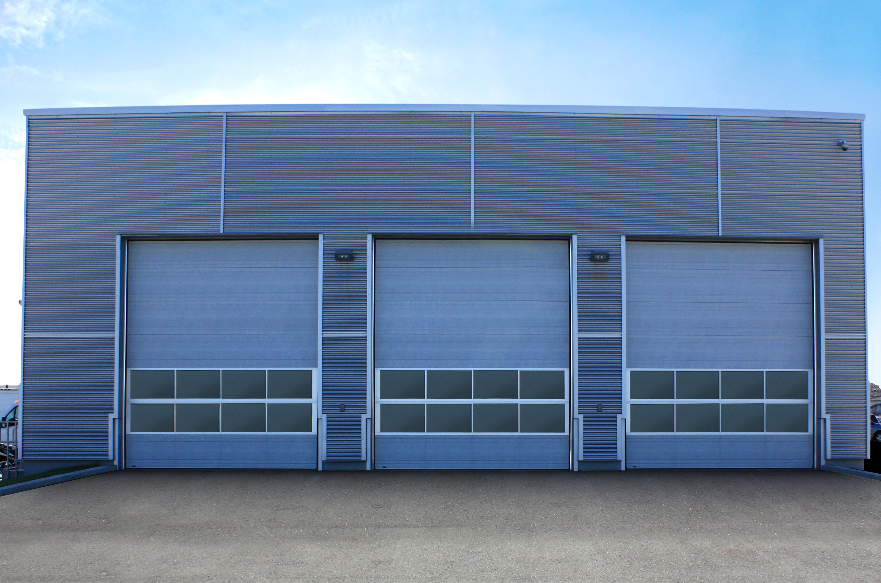 Porte de garage usine
