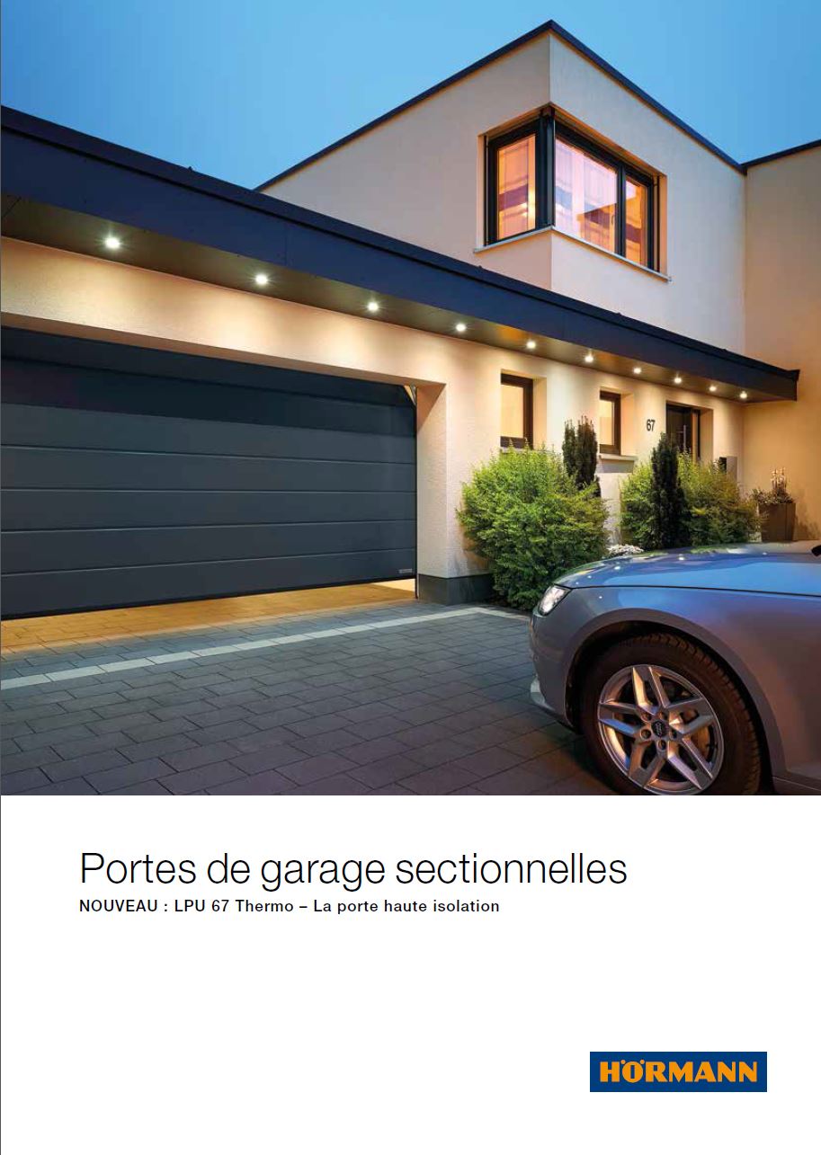 Porte de garage sectionnelle hormann renomatic