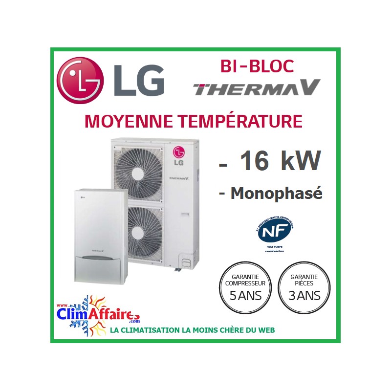 Pompe a chaleur air air lg avis
