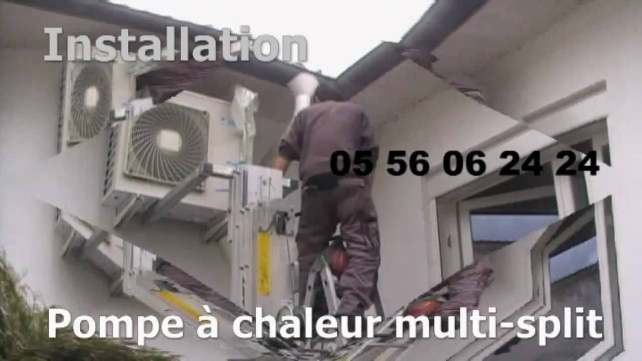 Pompe a chaleur 4 split