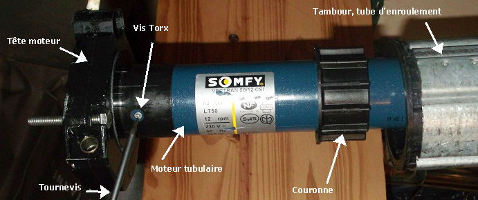 Porte de garage enroulable somfy prix