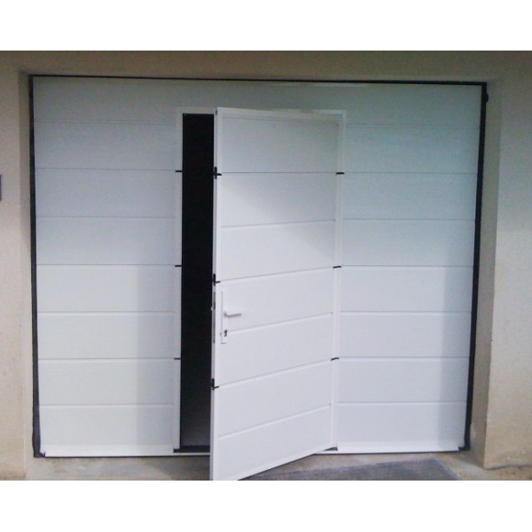 Porte de garage sectionnelle motorisée solde