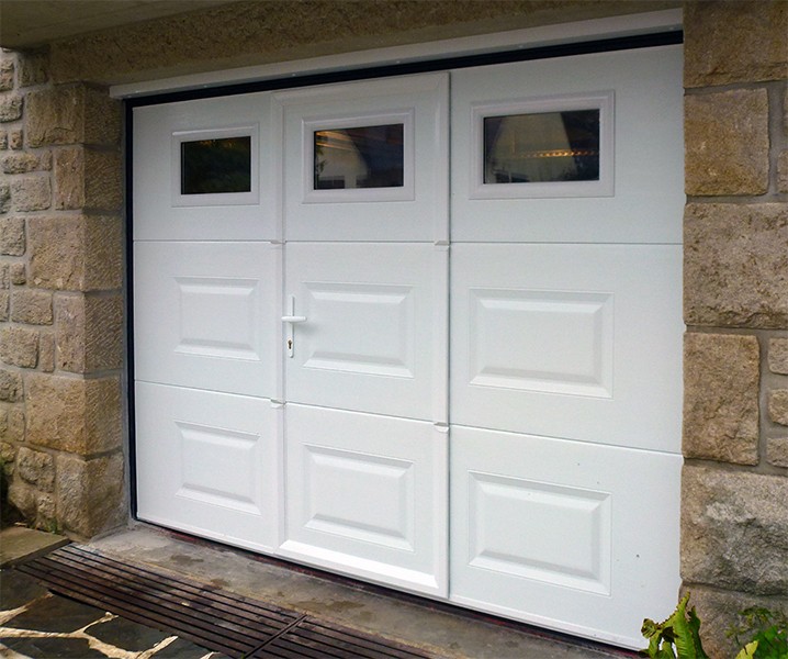 Porte de garage pvc
