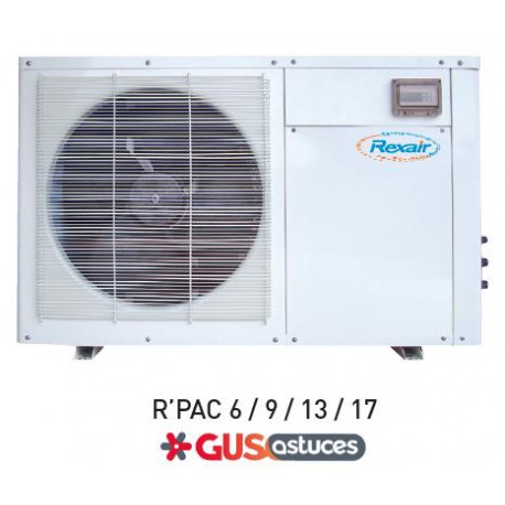 Pompe à chaleur piscine 90m3