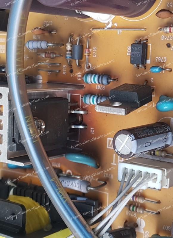 Pompe a chaleur hitachi en panne