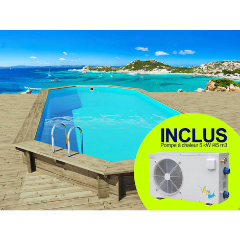 Pompe à chaleur - 5 kw/ 45m3