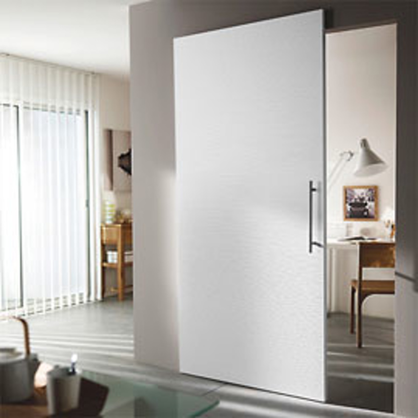 Cloison amovible coulissante sur mesure
