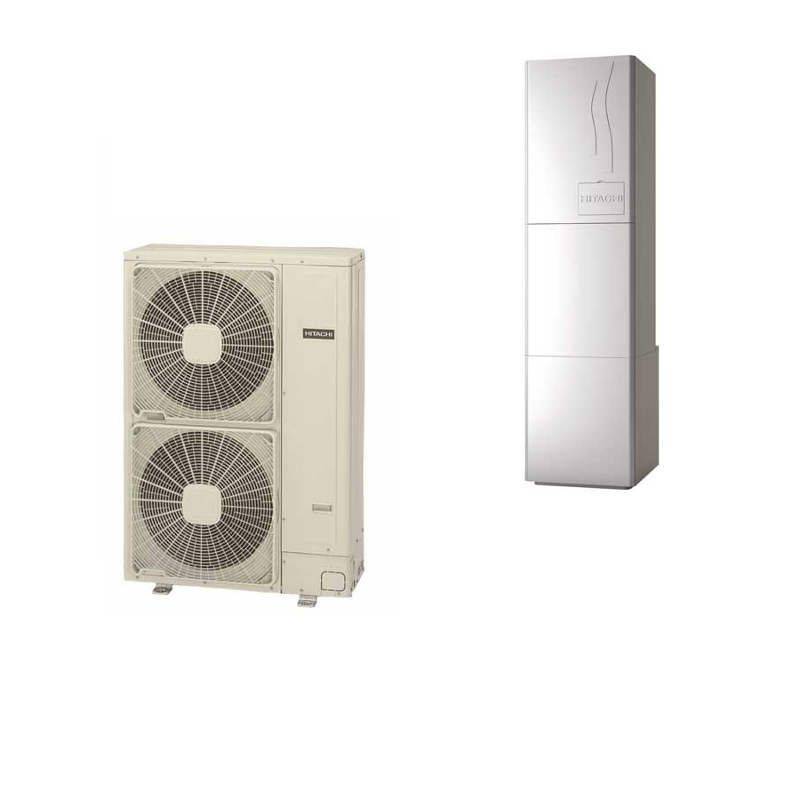 Pompe a chaleur air eau hitachi yutaki s80